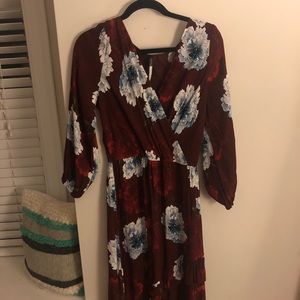 Floral anthropology dress
